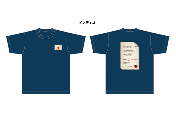 Tシャツ インディゴ