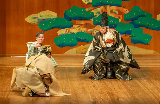 新春狂言「蚊相撲」