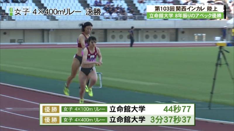 関西インカレ陸上　立命館大学が８年ぶりとなるアベック優勝！