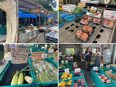 新鮮な野菜や果物がたくさん！「青果大扇」