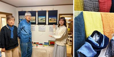 ご夫婦で営む『手織りつづれ工房 河野』