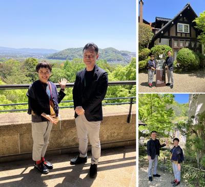 本日は 『アサヒグループ大山崎山荘美術館』さんにお伺いしました！