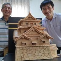 つまようじクラフトの彦根城がすごい！！：画像