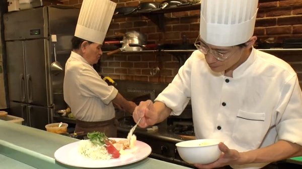 大野恍一郎さんと息子さん