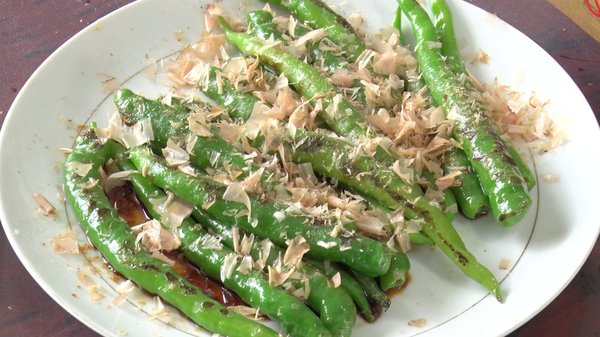 伏見とうがらしのオイル焼き