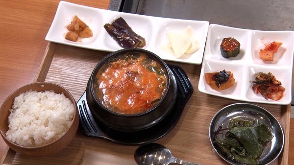 ユッケジャン定食