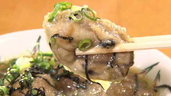 牡蠣の揚げ出し