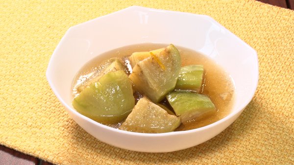 賀茂なすの揚げびたし