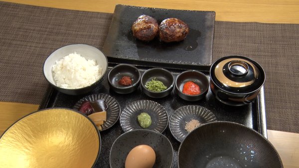 五味の薬味ハンバーグ御膳