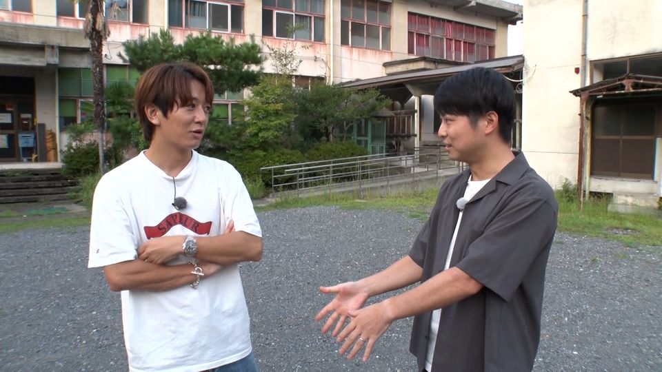 南丹市にあるリアル廃校お化け屋敷へ