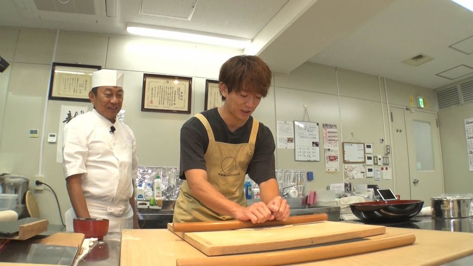 京都の老舗蕎麦店へ弟子入り
