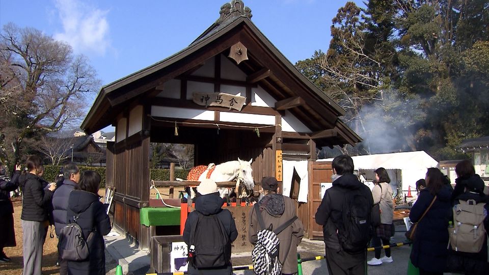 1年の飛躍を祈願しに上賀茂神社へ