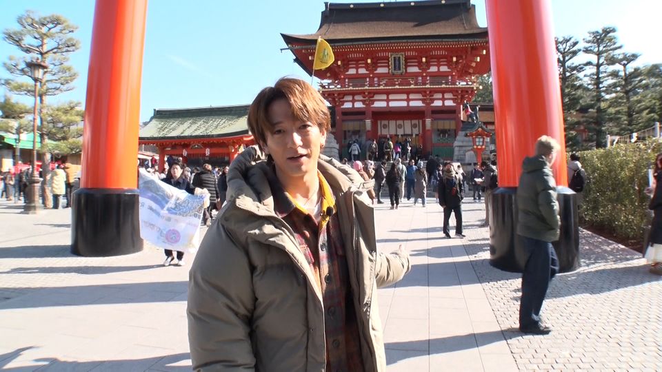 商売繁盛を祈願！伏見稲荷大社へ。