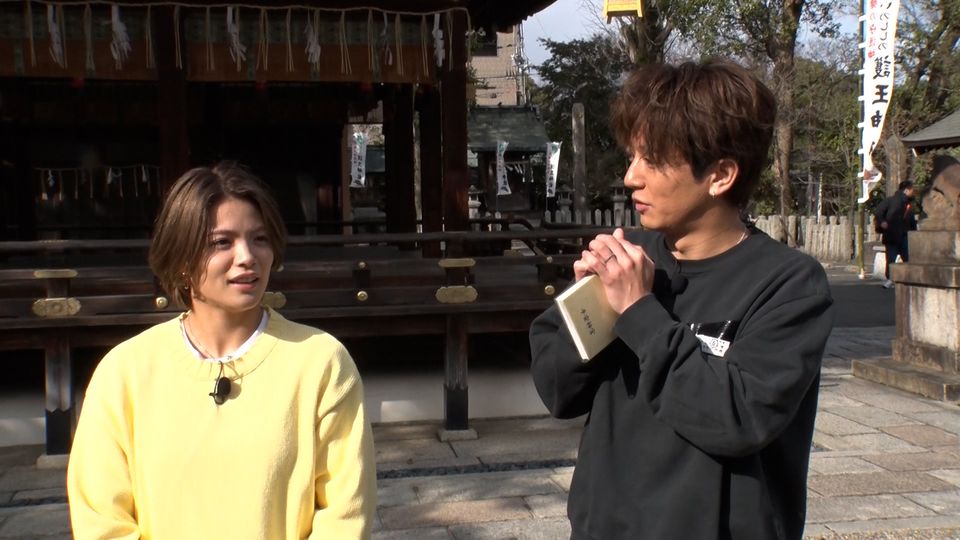 士門さんスペシャルゲスト阿部詩ちゃんを京都案内