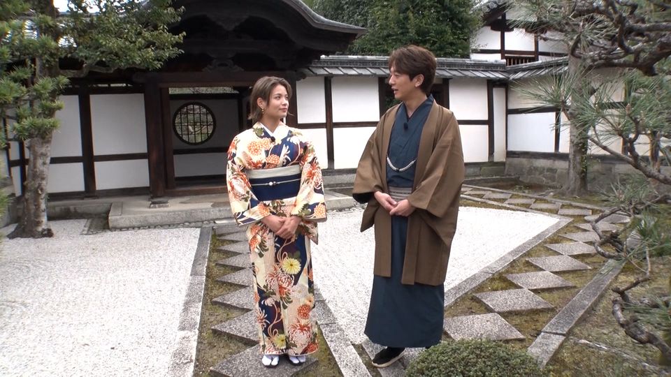 士門さんスペシャルゲスト阿部詩ちゃんと着物で祇園エリアを散策