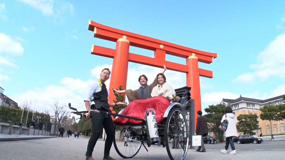 士門さんスペシャルゲスト阿部詩ちゃんと着物で祇園エリアを散策