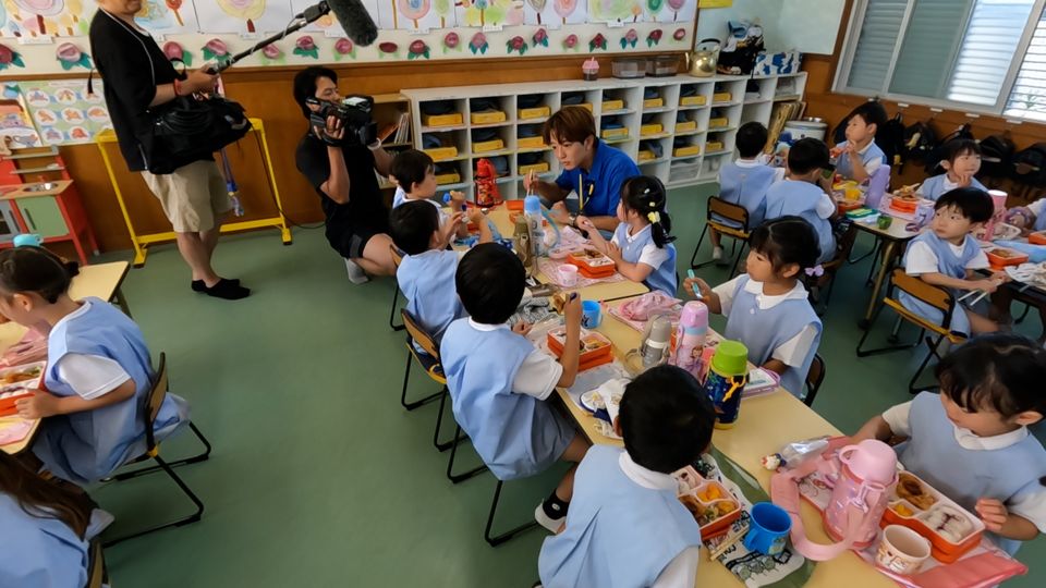 「お助け士門」発動！城陽市の幼稚園で1日先生に