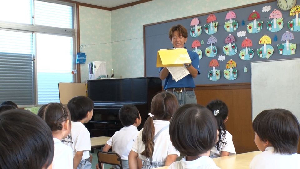 「お助け士門」発動！城陽市の幼稚園で1日先生に