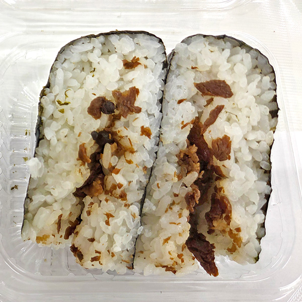 3.近江牛しぐれ煮おにぎり