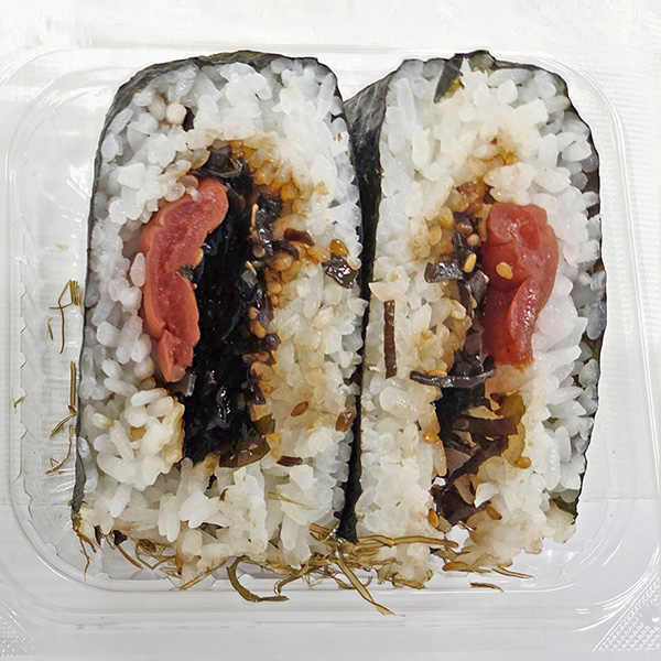 4.梅昆布・こんぶおにぎり